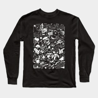 Bad Az Doodles (Black) T-shirt Long Sleeve T-Shirt